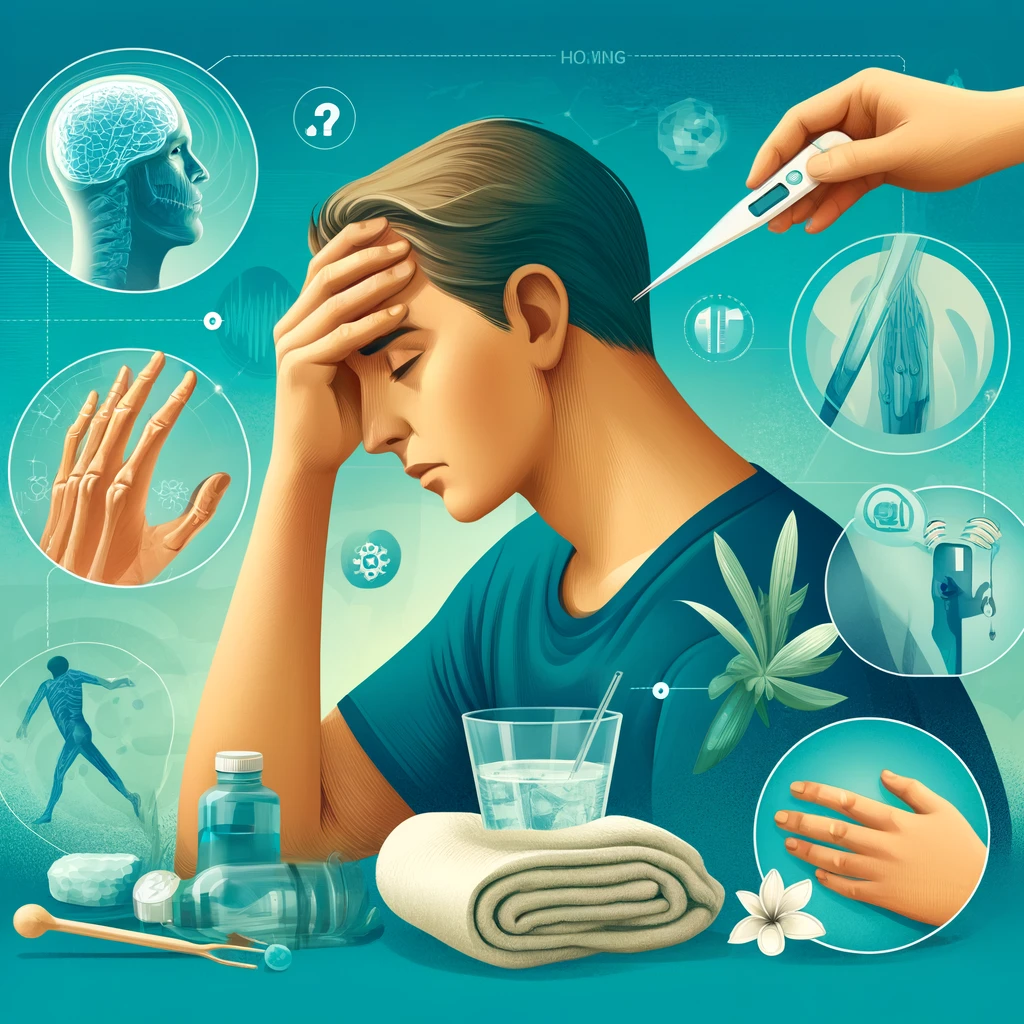 発熱による手のしびれと頭痛の対策