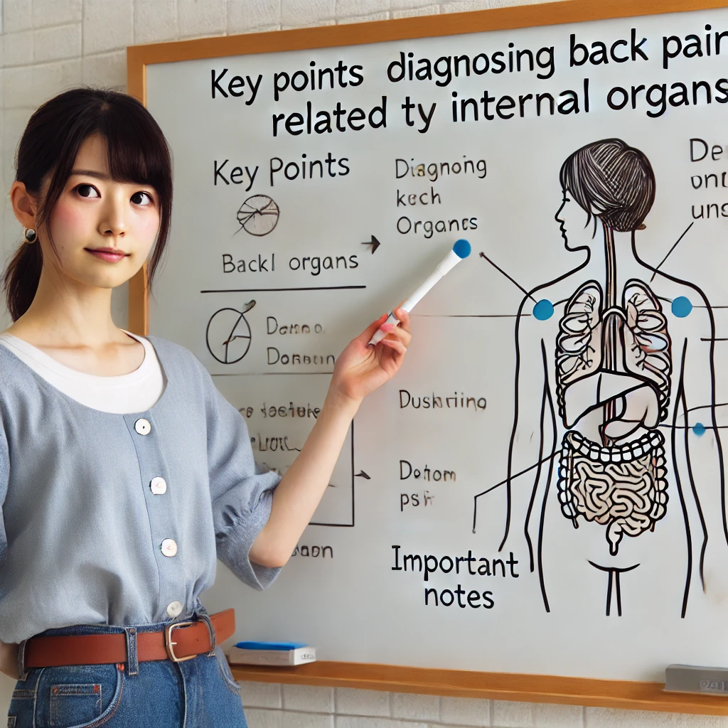 背中の痛みの原因になる内臓の見分け方の知恵袋：序章のまとめ