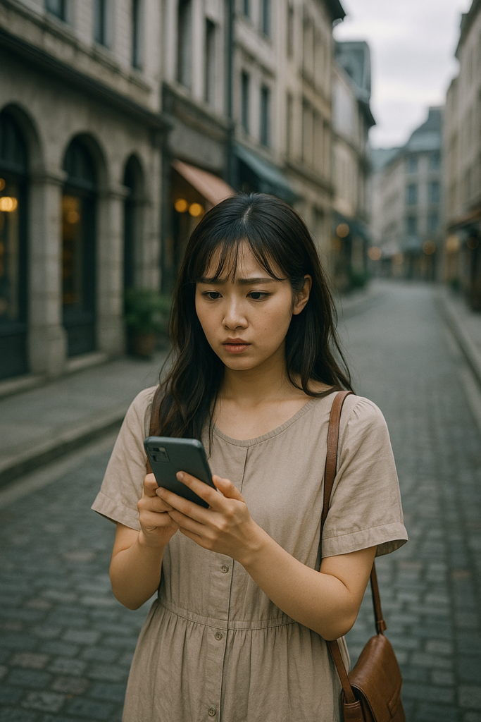 神戸の街で迷子になった私と、スマホ検索の奇跡
