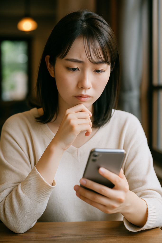 それでも、迷う心に“予約ボタン”