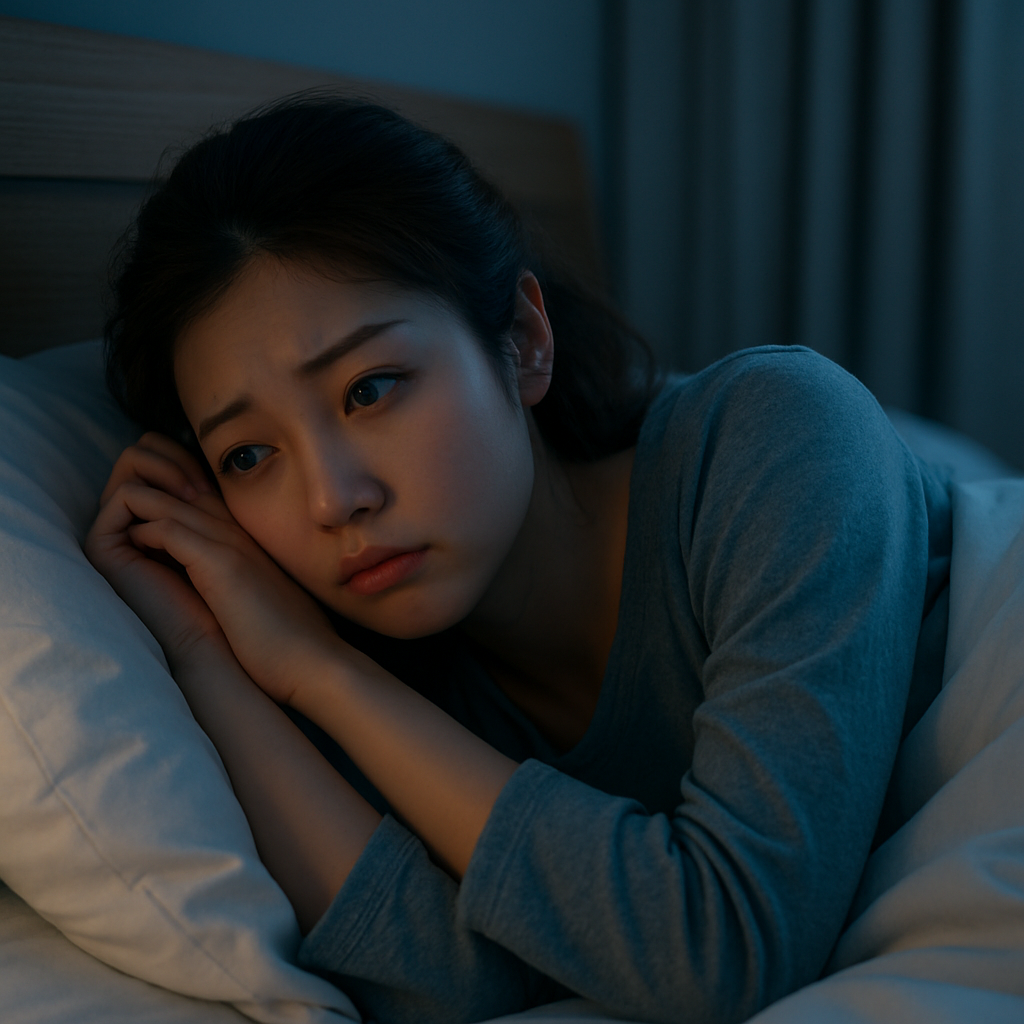 布団に入っても眠れない…その夜、心は休めていますか?