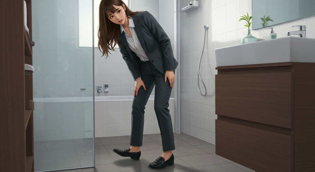 足の長さが違うことに気づいた朝、世界がひっくり返った