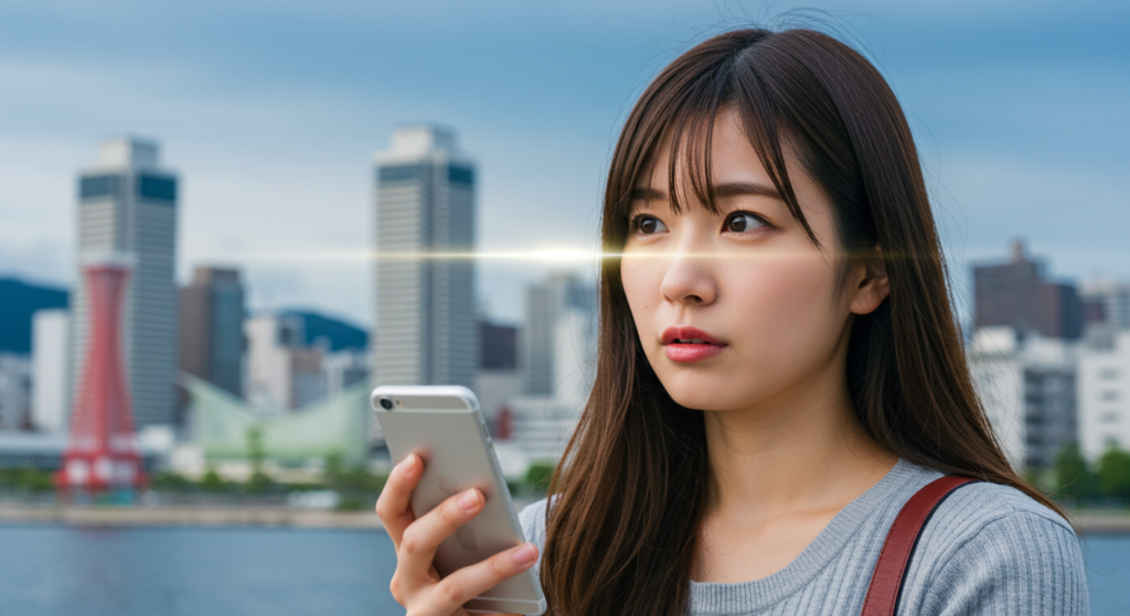 神戸の地で見つけた、怪しげな光