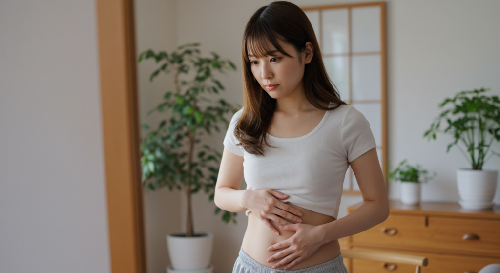 内臓下垂の見分け方|お腹が出るのは脂肪だけじゃない