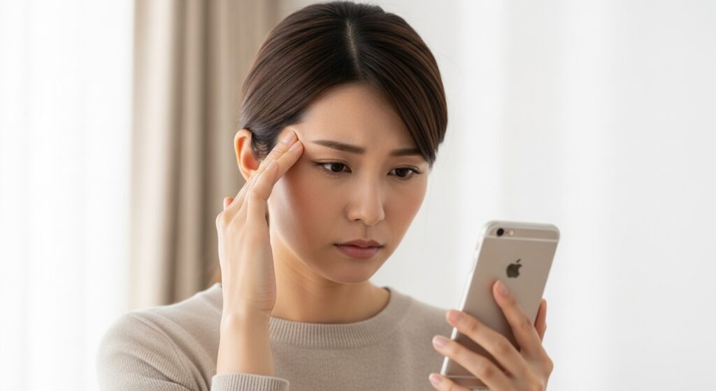 目の疲れの主な原因