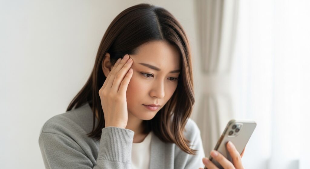 【神戸元町】目の疲れが取れない原因とは?ブルーライトカットでも改善しない理由とオステオパシー的アプローチ