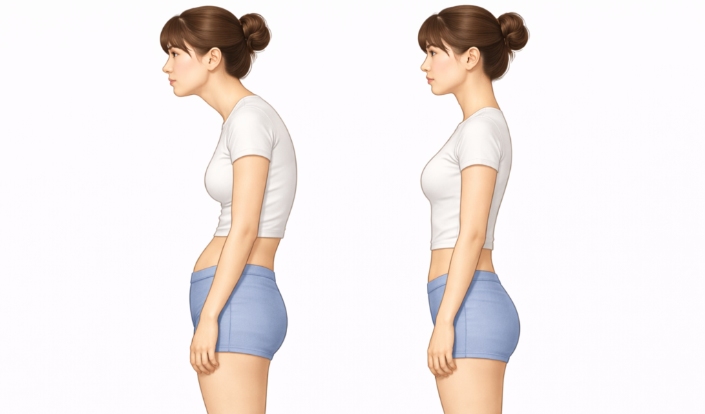 体全体が一回り大きく見えます